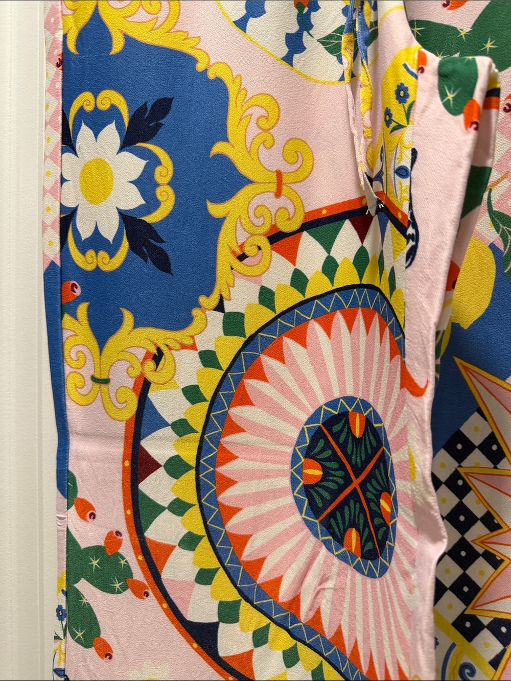 MAEVE Print Wide Leg Pant - Picture 2 of 8